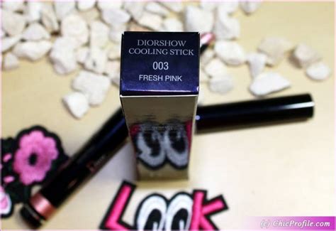 Dior Fresh Pink (003) Diorshow Cooling Stick Review, Photos, 